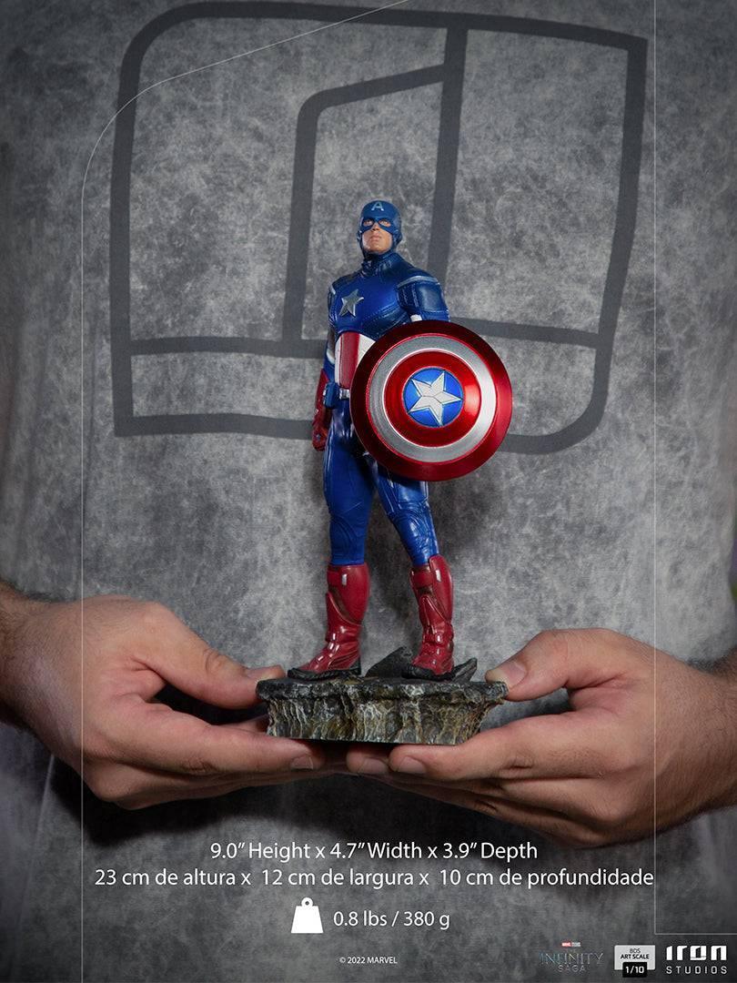 Iron Studios - The Infinity Saga: Battle of NY - Captain America BDS Art Scale Statue 1/10 - The Card Vault