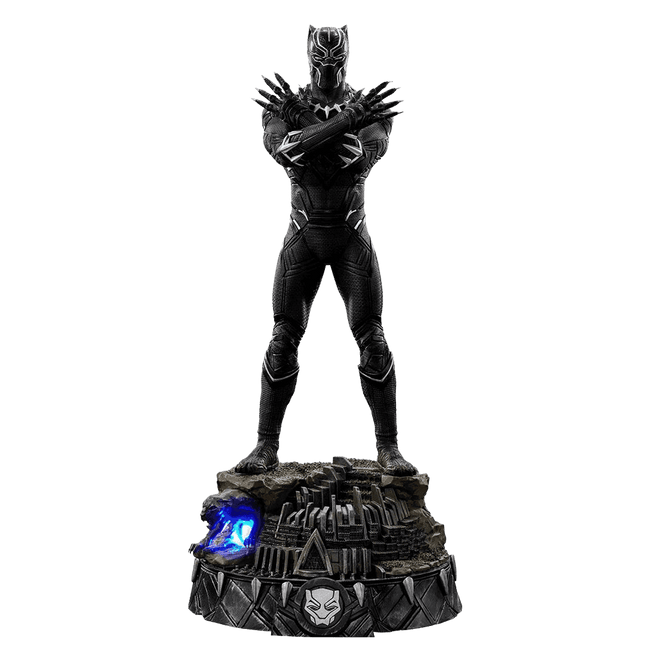 Iron Studios - The Infinity Saga - Black Panther Deluxe BDS Art Scale Statue 1/10 - The Card Vault