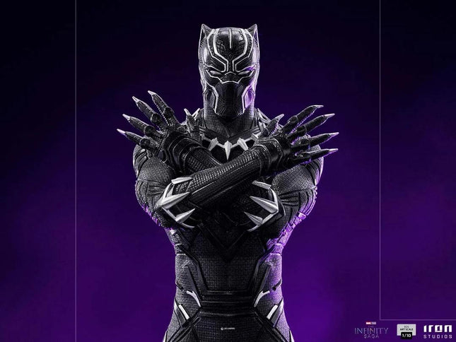 Iron Studios - The Infinity Saga - Black Panther Deluxe BDS Art Scale Statue 1/10 - The Card Vault