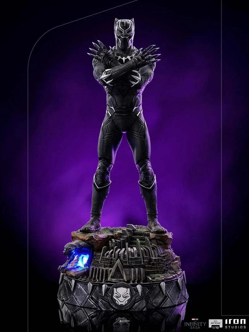 Iron Studios - The Infinity Saga - Black Panther Deluxe BDS Art Scale Statue 1/10 - The Card Vault