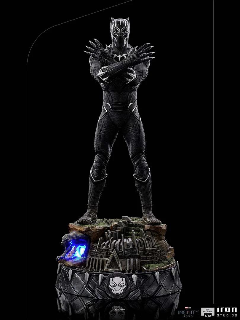 Iron Studios - The Infinity Saga - Black Panther Deluxe BDS Art Scale Statue 1/10 - The Card Vault