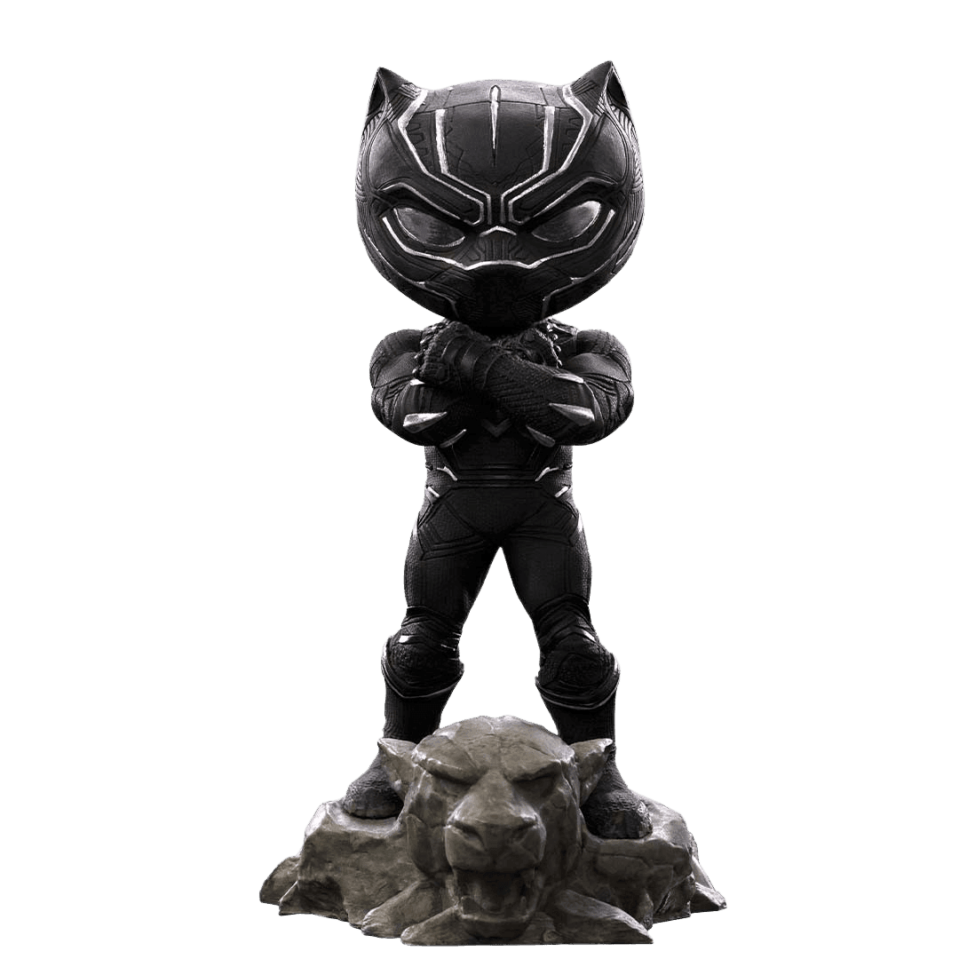 Iron Studios - The Infinity Saga - Black Panther MiniCo Figure - The Card Vault