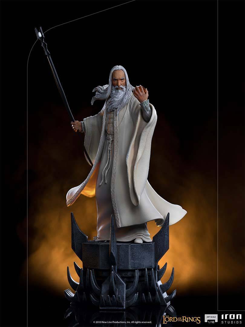 Iron Studios - The Lord of the Rings - Saruman BDS Art Scale Statue 1/10 - The Card Vault