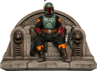 Iron Studios - The Mandalorian - Boba Fett on Throne Deluxe Art Scale Statue 1/10 - The Card Vault