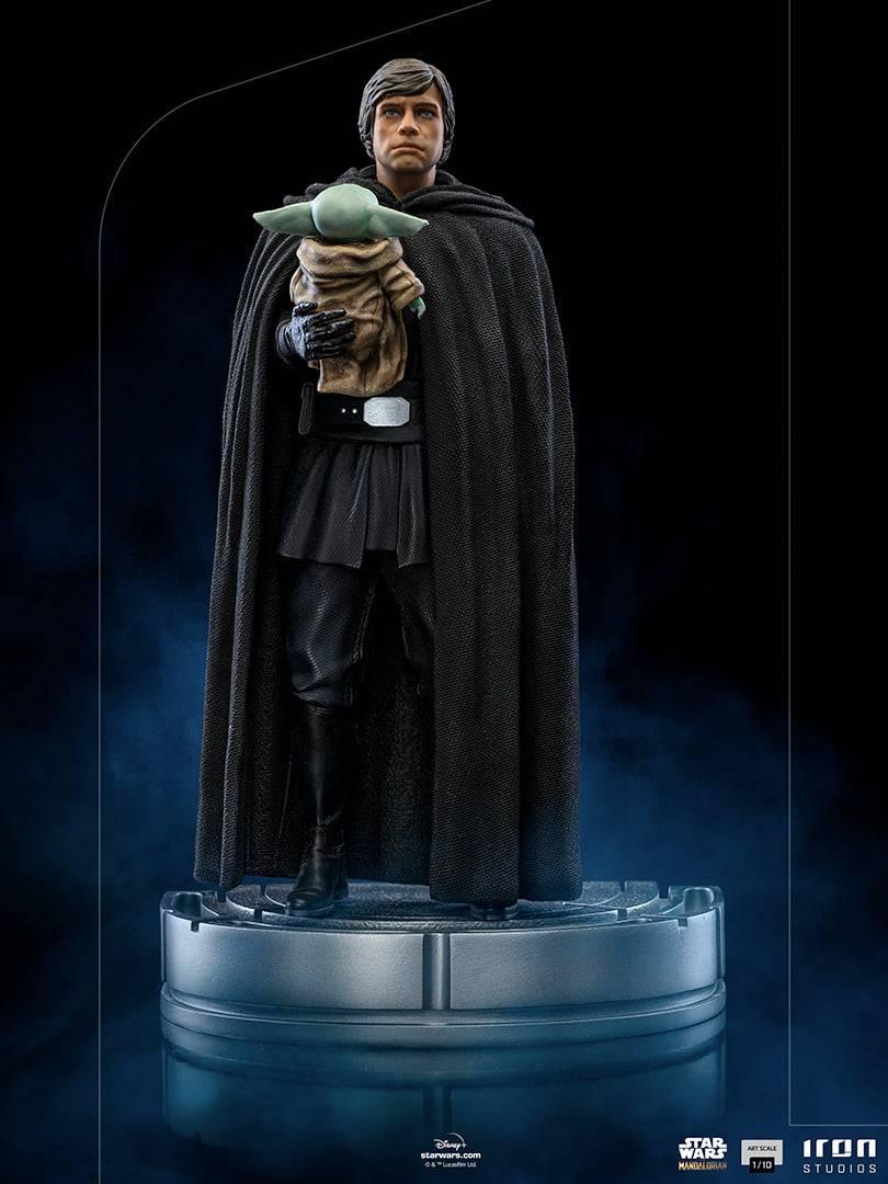 Iron Studios - The Mandalorian - Luke Skywalker & Grogu BDS Art Scale Statue 1/10 - The Card Vault