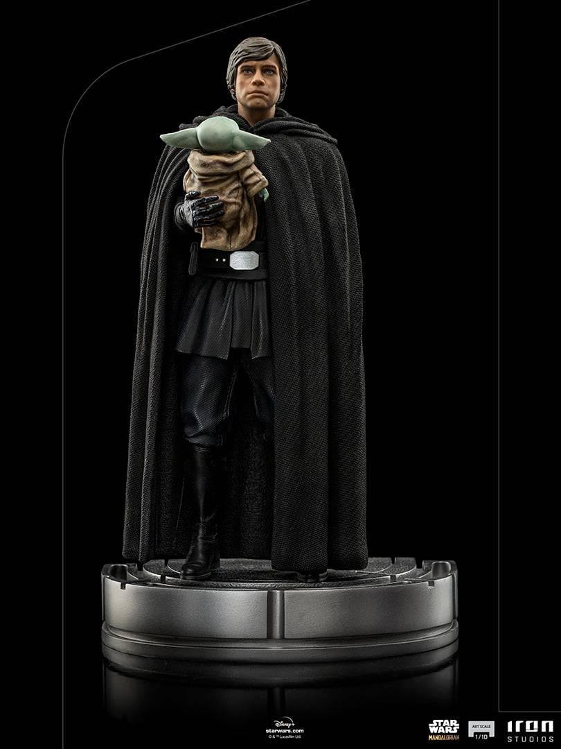 Iron Studios - The Mandalorian - Luke Skywalker & Grogu BDS Art Scale Statue 1/10 - The Card Vault