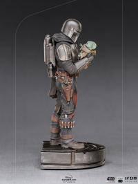 Iron Studios - The Mandalorian - The Mandalorian & Grogu BDS Art Scale Statue 1/10 - The Card Vault