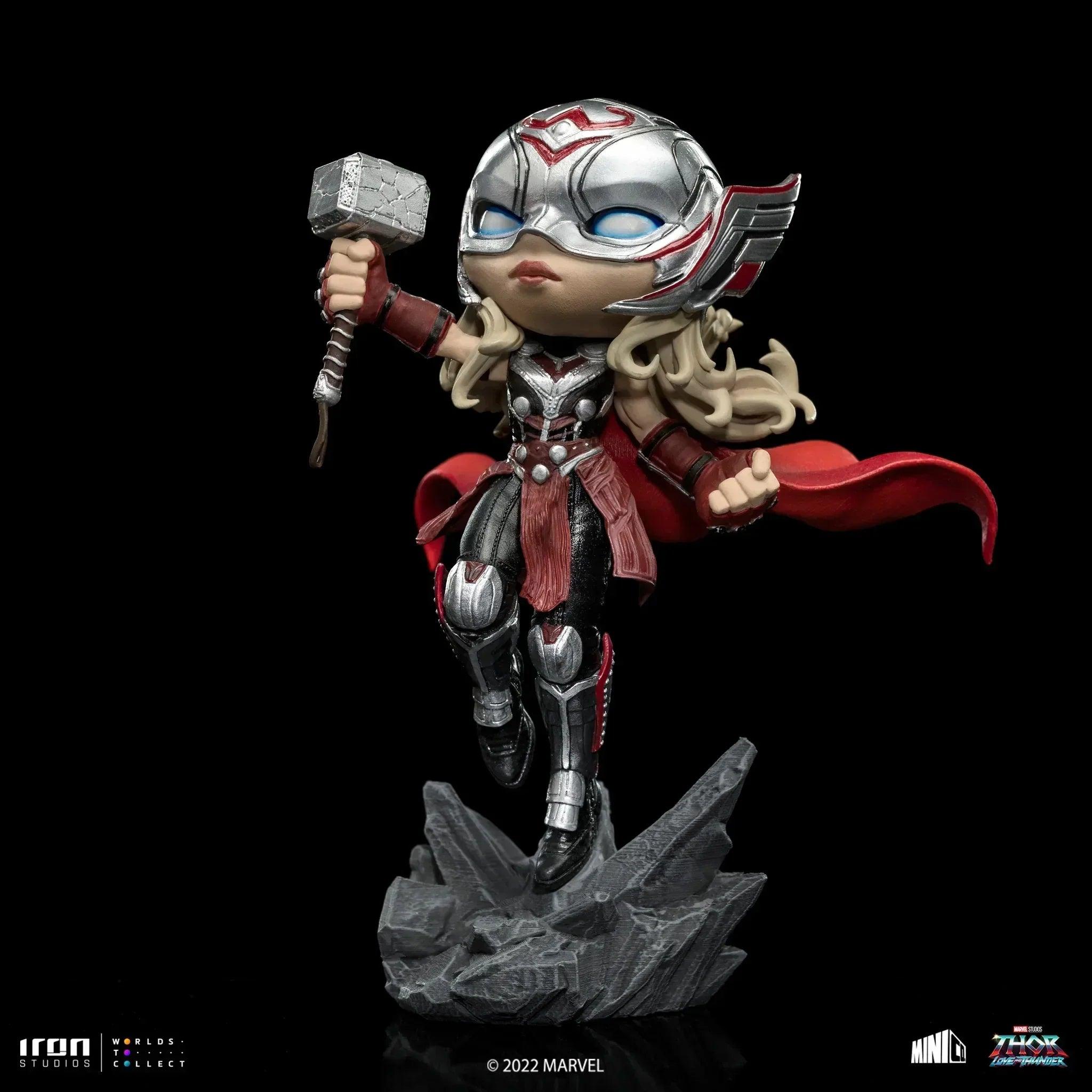 Iron Studios - Thor: Love and Thunder - Mighty Thor Jane Foster MiniCo Figure - The Card Vault