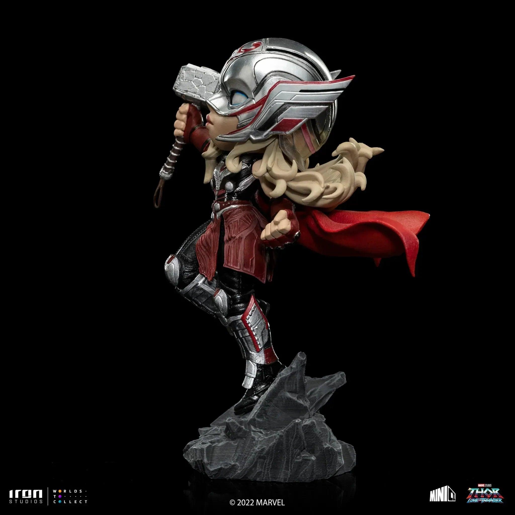 Iron Studios - Thor: Love and Thunder - Mighty Thor Jane Foster MiniCo Figure - The Card Vault