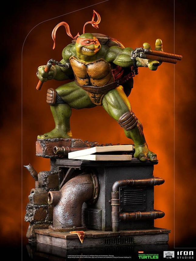 Iron Studios - TMNT - Michelangelo BDS Art Scale Statue 1/10 - The Card Vault