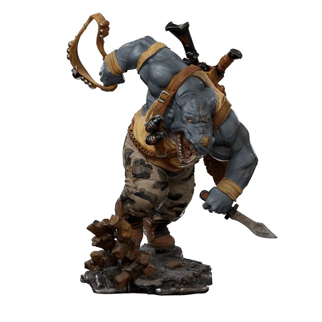 Iron Studios - TMNT - Rocksteady BDS Art Scale Statue 1/10 - The Card Vault