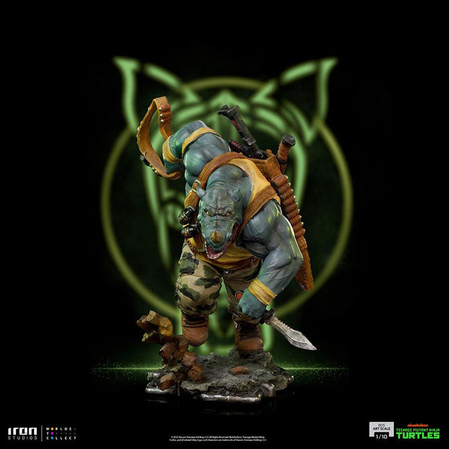 Iron Studios - TMNT - Rocksteady BDS Art Scale Statue 1/10 - The Card Vault