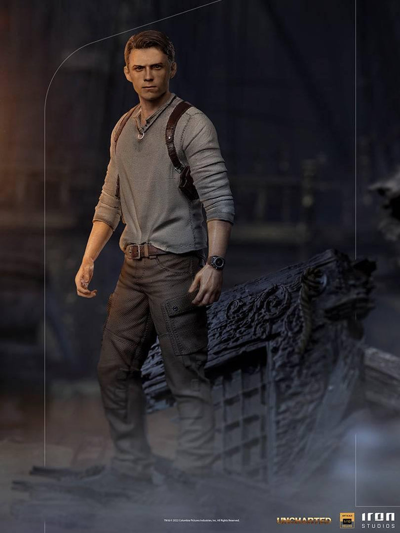 Iron Studios - Uncharted - Nathan Drake Deluxe BDS Art Scale Statue 1/10 - The Card Vault