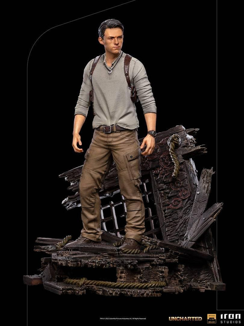 Iron Studios - Uncharted - Nathan Drake Deluxe BDS Art Scale Statue 1/10 - The Card Vault