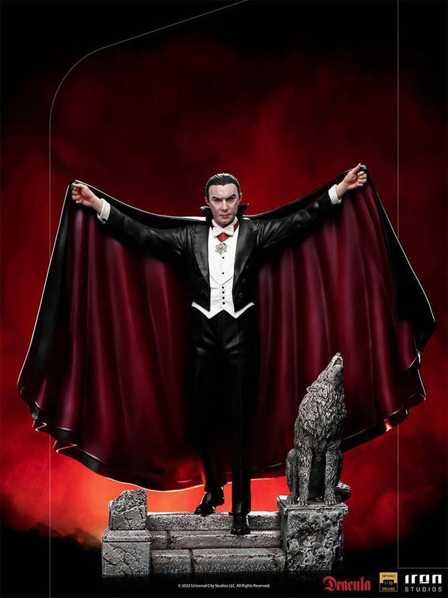 Iron Studios - Universal Monsters - Dracula Deluxe BDS Art Scale Statue 1/10 - The Card Vault