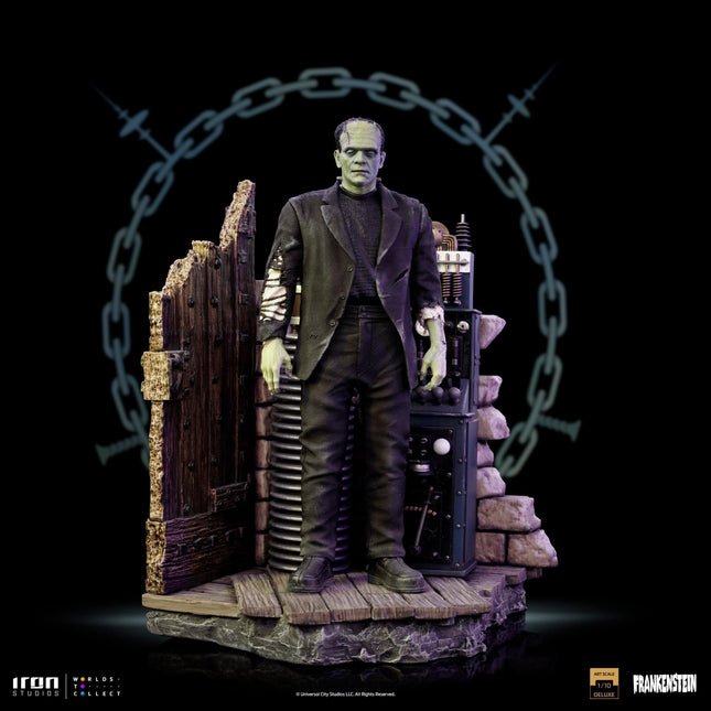 Iron Studios - Universal Monsters - Frankenstein Monster Deluxe BDS Art Scale Statue 1/10 - The Card Vault