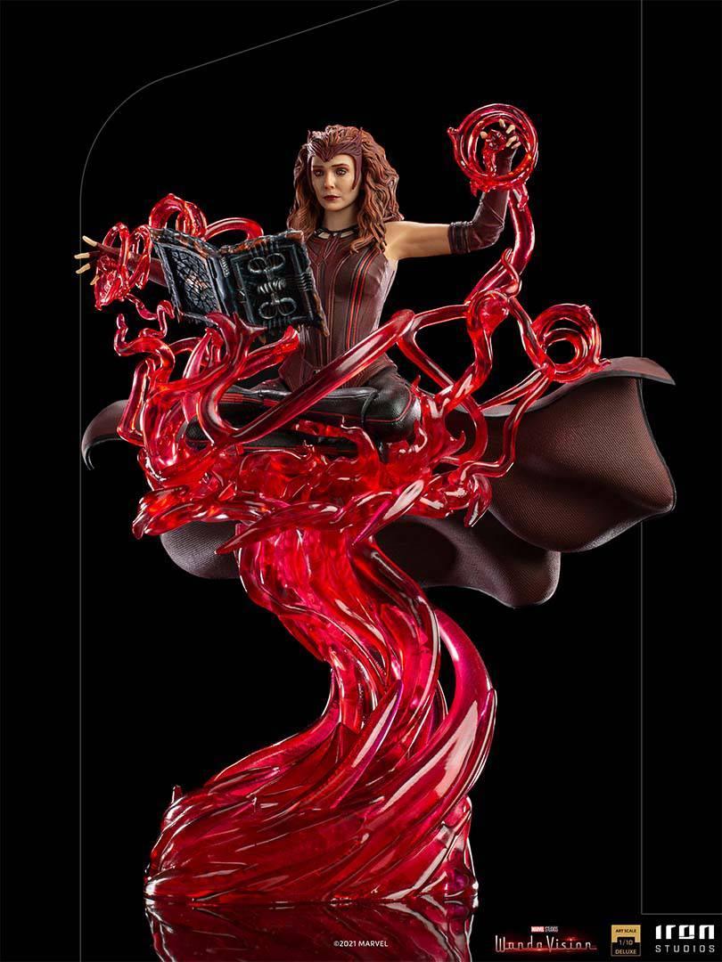 Iron Studios - Wandavision - Scarlet Witch Deluxe BDS Art Scale Statue 1/10 - The Card Vault