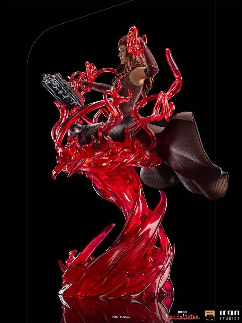 Iron Studios - Wandavision - Scarlet Witch Deluxe BDS Art Scale Statue 1/10 - The Card Vault