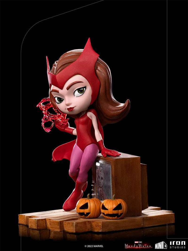 Iron Studios - WandaVision - Wanda (Halloween Version) MiniCo Figure - The Card Vault