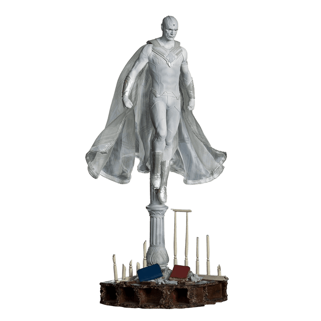 Iron Studios - WandaVision - White Vision BDS Art Scale Statue 1/10 - The Card Vault