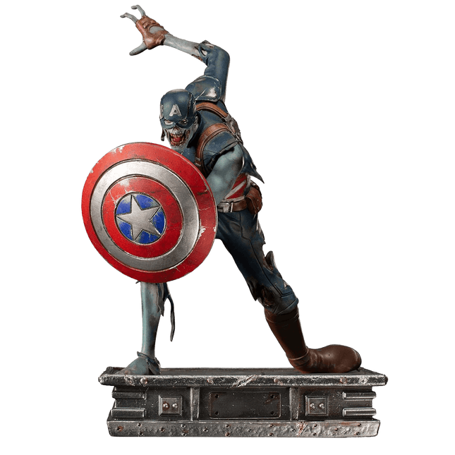 Iron Studios - What If... - Captain America Zombie - Art Scale Statue 1/10 - The Card Vault