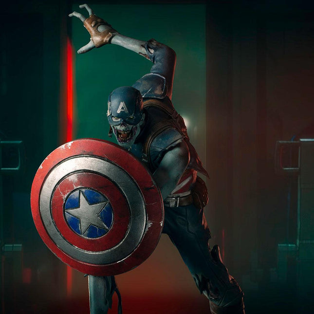 Iron Studios - What If... - Captain America Zombie - Art Scale Statue 1/10 - The Card Vault