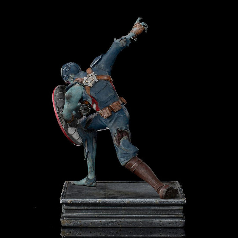 Iron Studios - What If... - Captain America Zombie - Art Scale Statue 1/10 - The Card Vault