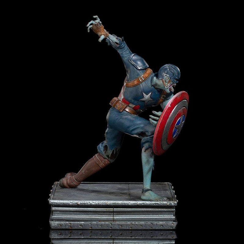 Iron Studios - What If... - Captain America Zombie - Art Scale Statue 1/10 - The Card Vault