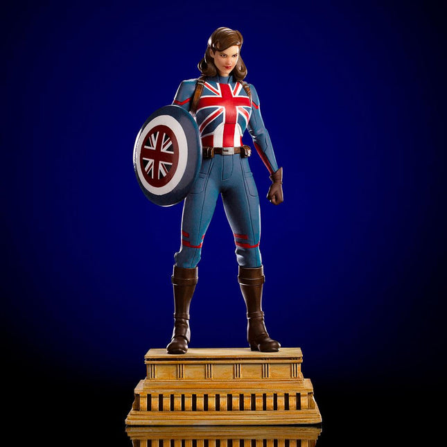 Iron Studios - What If...? - Captain Carter - Art Scale Statue 1/10 - The Card Vault