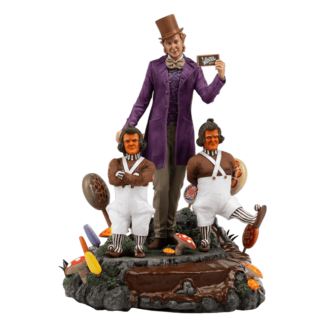 Iron Studios - Willy Wonka and the Chocolate Factory - Willy Wonka Deluxe BDS Art Scale Statue 1/10 - The Card Vault