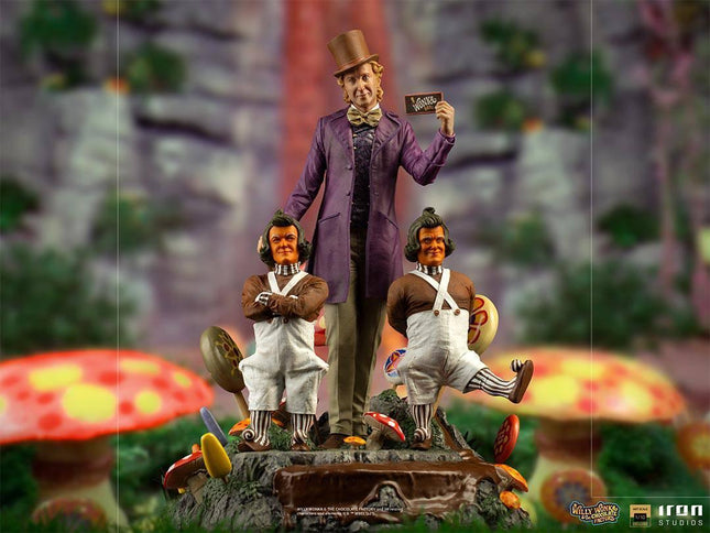 Iron Studios - Willy Wonka and the Chocolate Factory - Willy Wonka Deluxe BDS Art Scale Statue 1/10 - The Card Vault