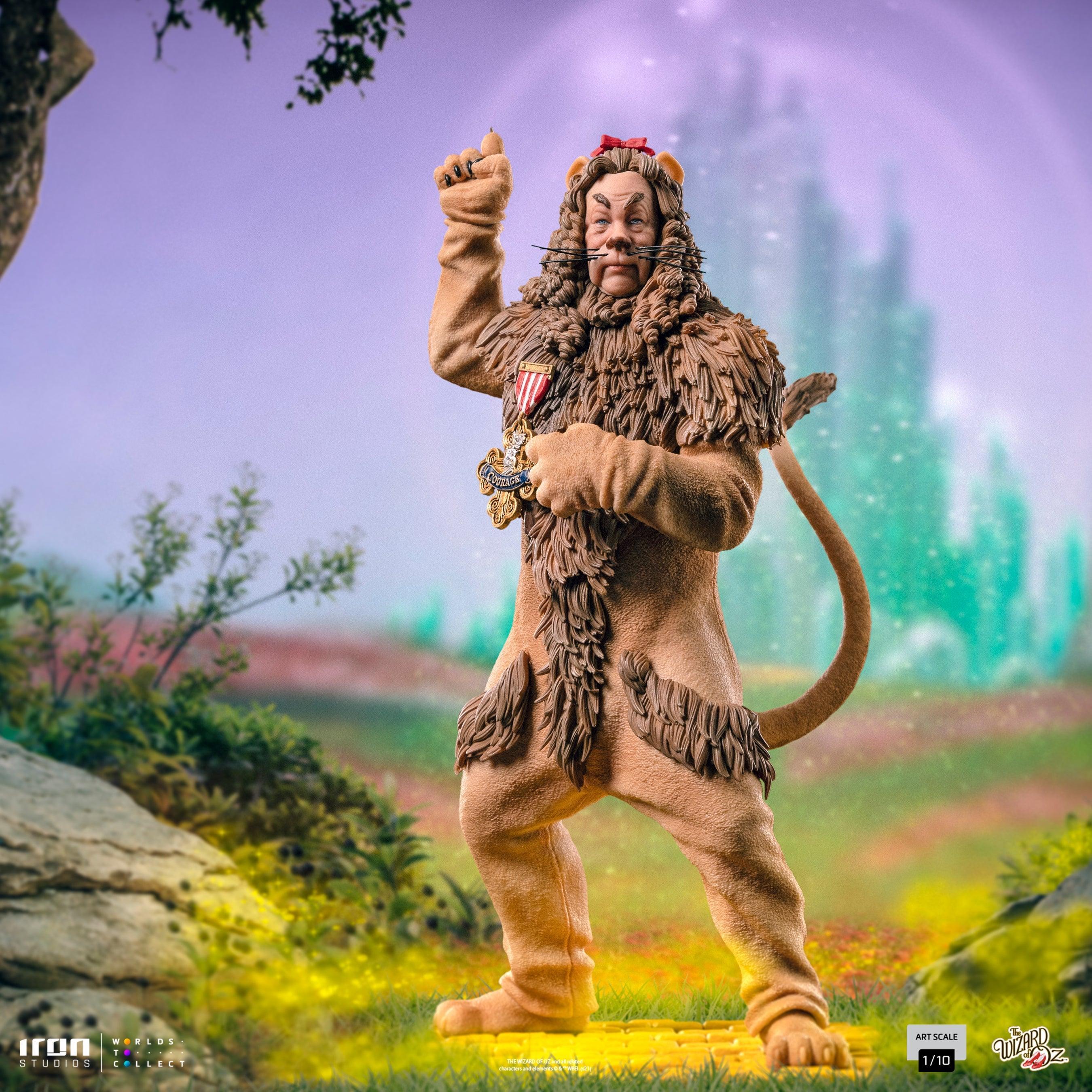 Iron Studios - Wizard of Oz - Cowardly Lion BDS Art Scale Statue 1/10 - The Card Vault