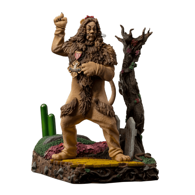 Iron Studios - Wizard of Oz - Cowardly Lion Deluxe BDS Art Scale Statue 1/10 - The Card Vault