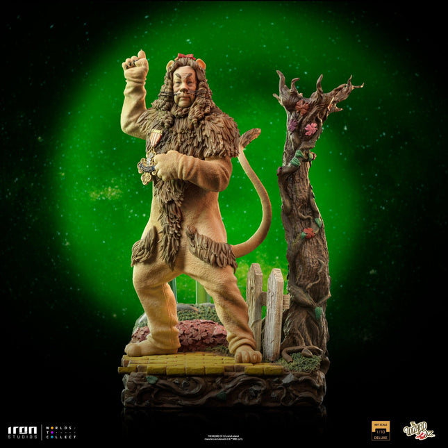 Iron Studios - Wizard of Oz - Cowardly Lion Deluxe BDS Art Scale Statue 1/10 - The Card Vault