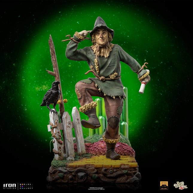 Iron Studios - Wizard of Oz - Scarecrow Deluxe BDS Art Scale Statue 1/10 - The Card Vault