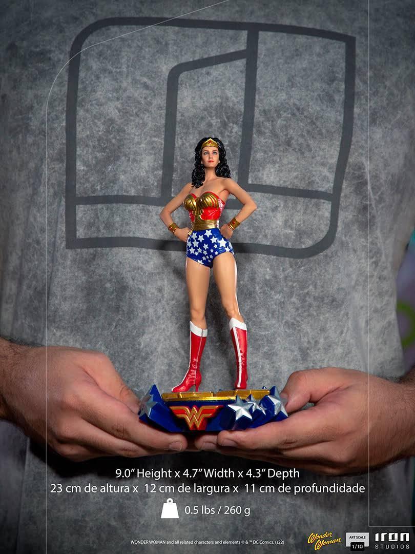 Iron Studios - Wonder Woman (Lynda Carter) BDS Art Scale Statue 1/10 - The Card Vault