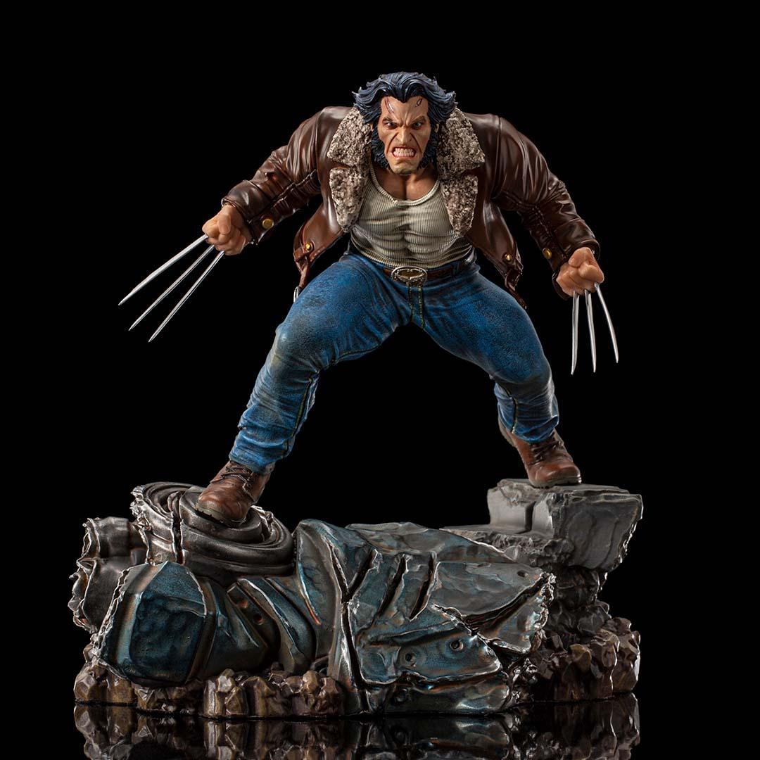 Iron Studios Old Man Logan (Black And White Variant) Marvel Comics