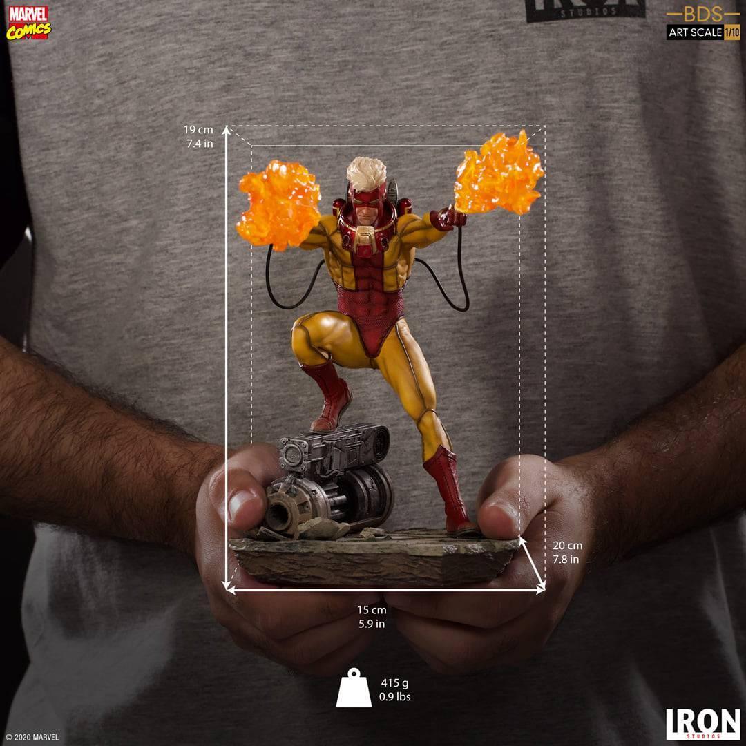 Iron Studios - X-Men - Pyro BDS Art Scale Statue 1/10 - The Card Vault