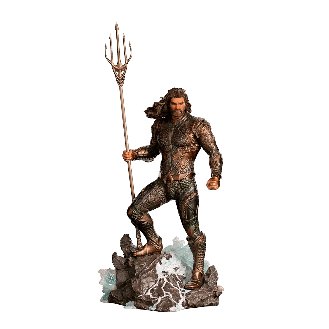 Iron Studios - Zack Snyder's Justice League - Aquaman BDS Art Scale Statue 1/10 - The Card Vault