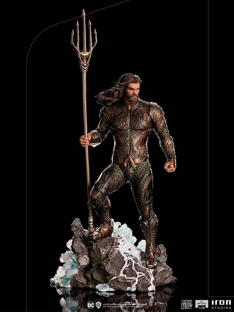Iron Studios - Zack Snyder's Justice League - Aquaman BDS Art Scale Statue 1/10 - The Card Vault