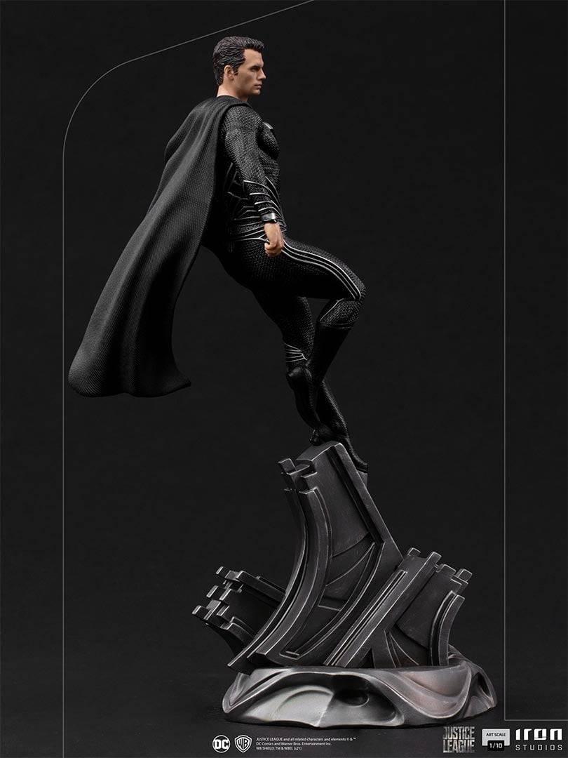Iron Studios - Zack Snyder's Justice League - Superman (Black Suit) BDS Art Scale Statue 1/10 - The Card Vault