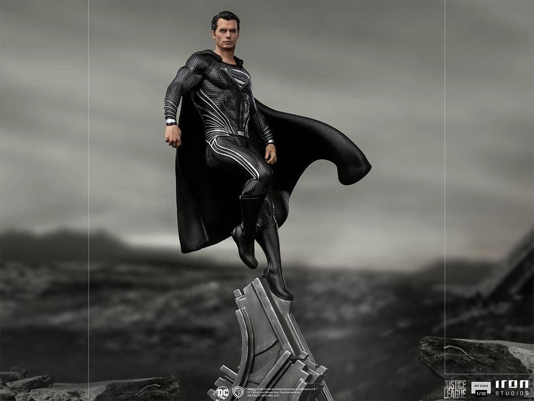 Iron Studios - Zack Snyder's Justice League - Superman (Black Suit) BDS Art Scale Statue 1/10 - The Card Vault