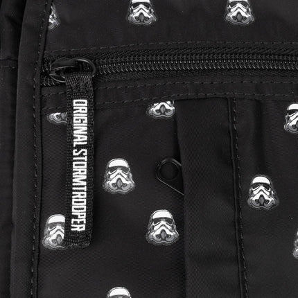 ItemLab - Star Wars - Original Stormtrooper Helmet Pattern Man Purse - The Card Vault