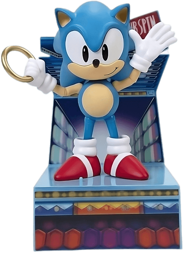 Jakks Pacific - Sonic the Hedgehog Figure - Ultimate Classic Sonic (6in) - The Card Vault