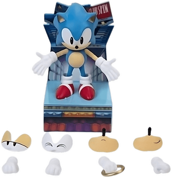 Jakks Pacific - Sonic the Hedgehog Figure - Ultimate Classic Sonic (6in) - The Card Vault