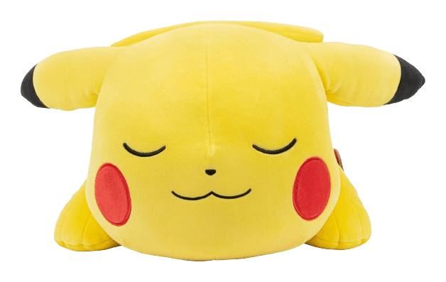 Jazwares - Pokemon - 18" Sleeping Pikachu Plush - The Card Vault