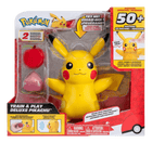 Jazwares - Pokemon Figure - Train & Play Deluxe Pikachu - The Card Vault