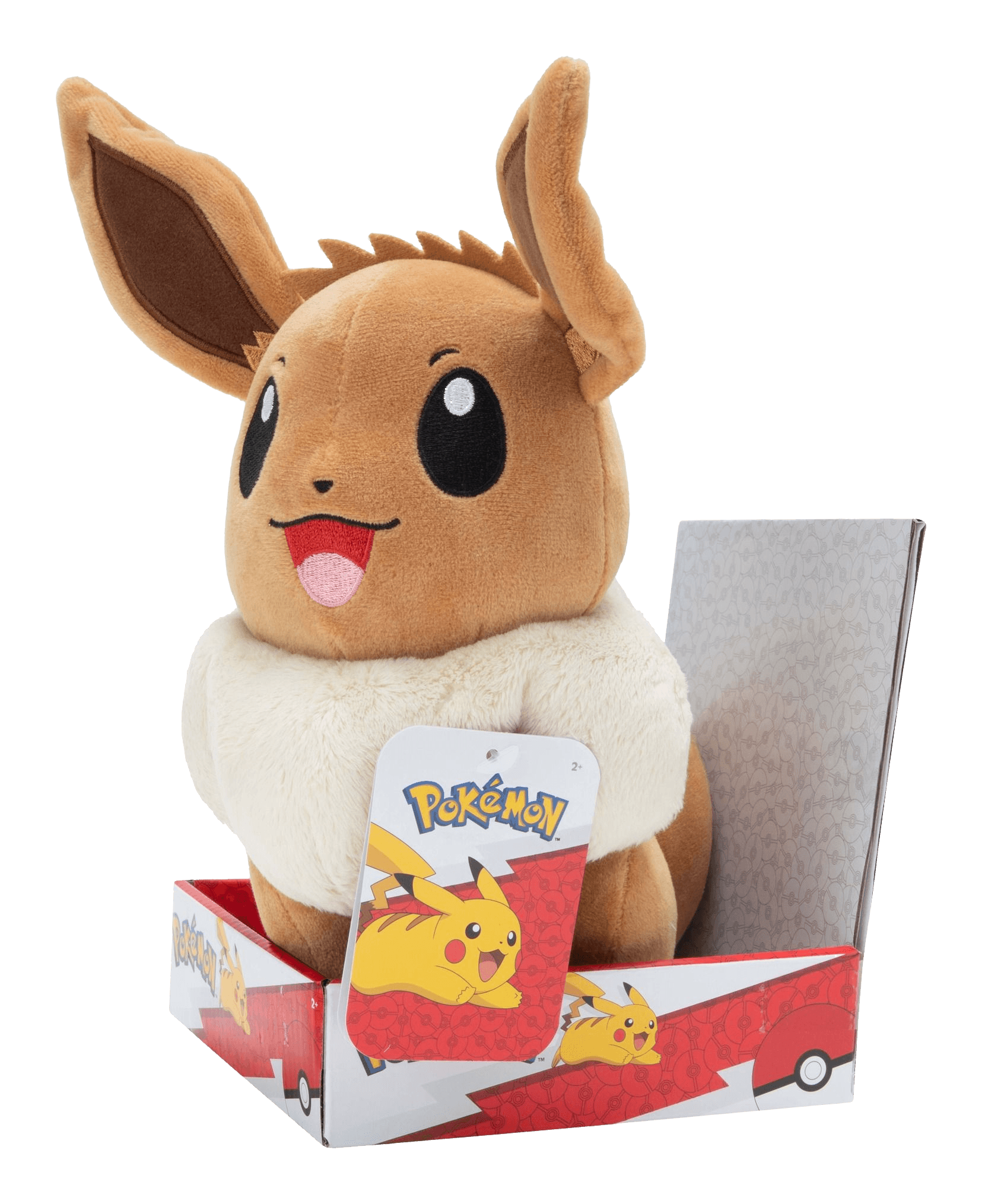 Jazwares - Pokemon Plush - Eevee (12in) - The Card Vault