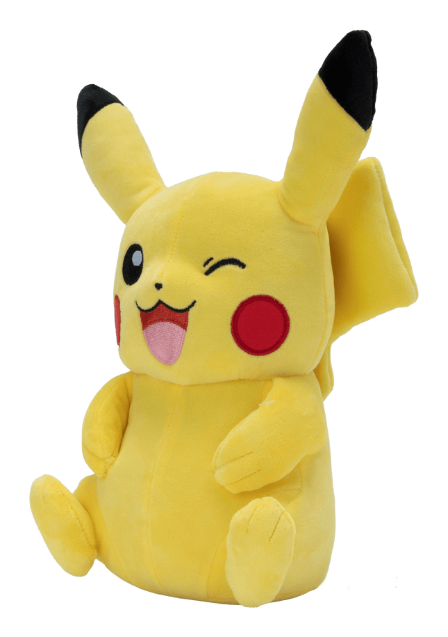 Jazwares - Pokemon Plush - Pikachu Wink (12in) - The Card Vault