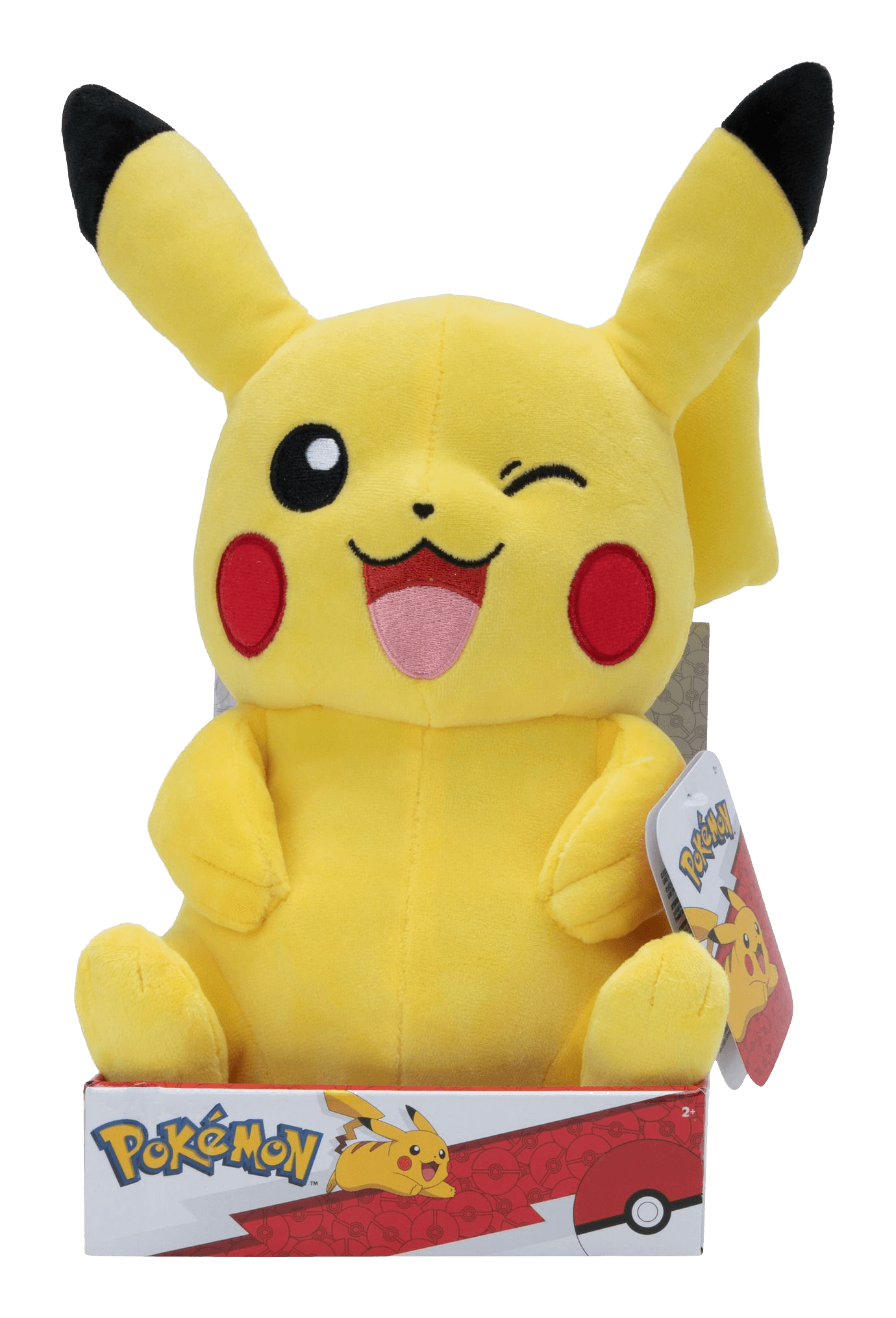 Jazwares - Pokemon Plush - Pikachu Wink (12in) - The Card Vault